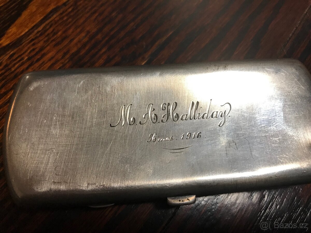 Starožitné pouzdro na brýle - 2