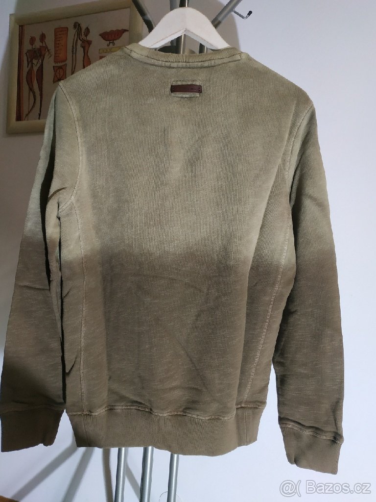 Pánská mikina Camel Active nová vel. M, 3XL khaki, modrá - 2