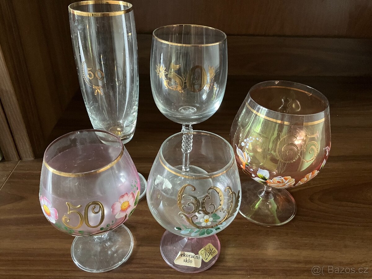 sklenice k jubileím - 2