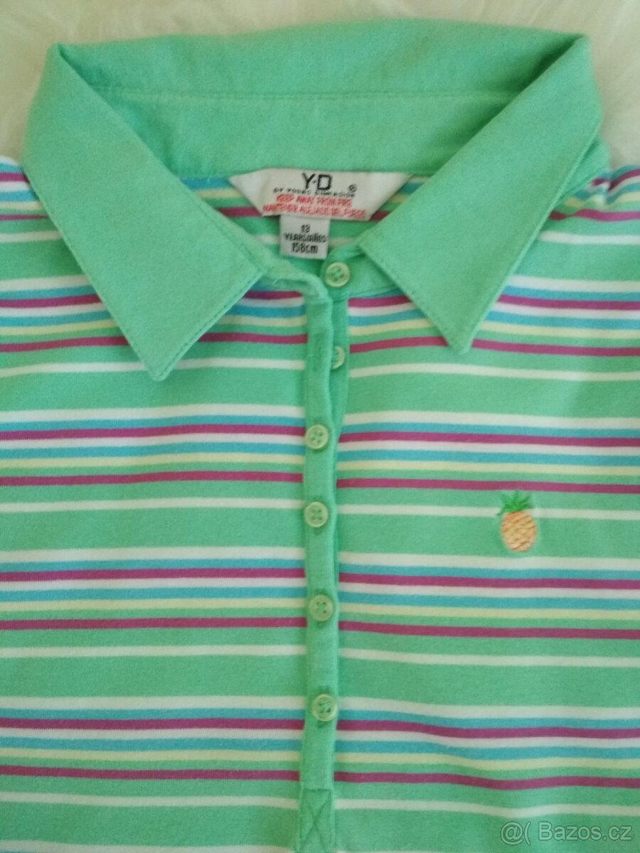 dívčí tričko s límečkem z. YD - 2