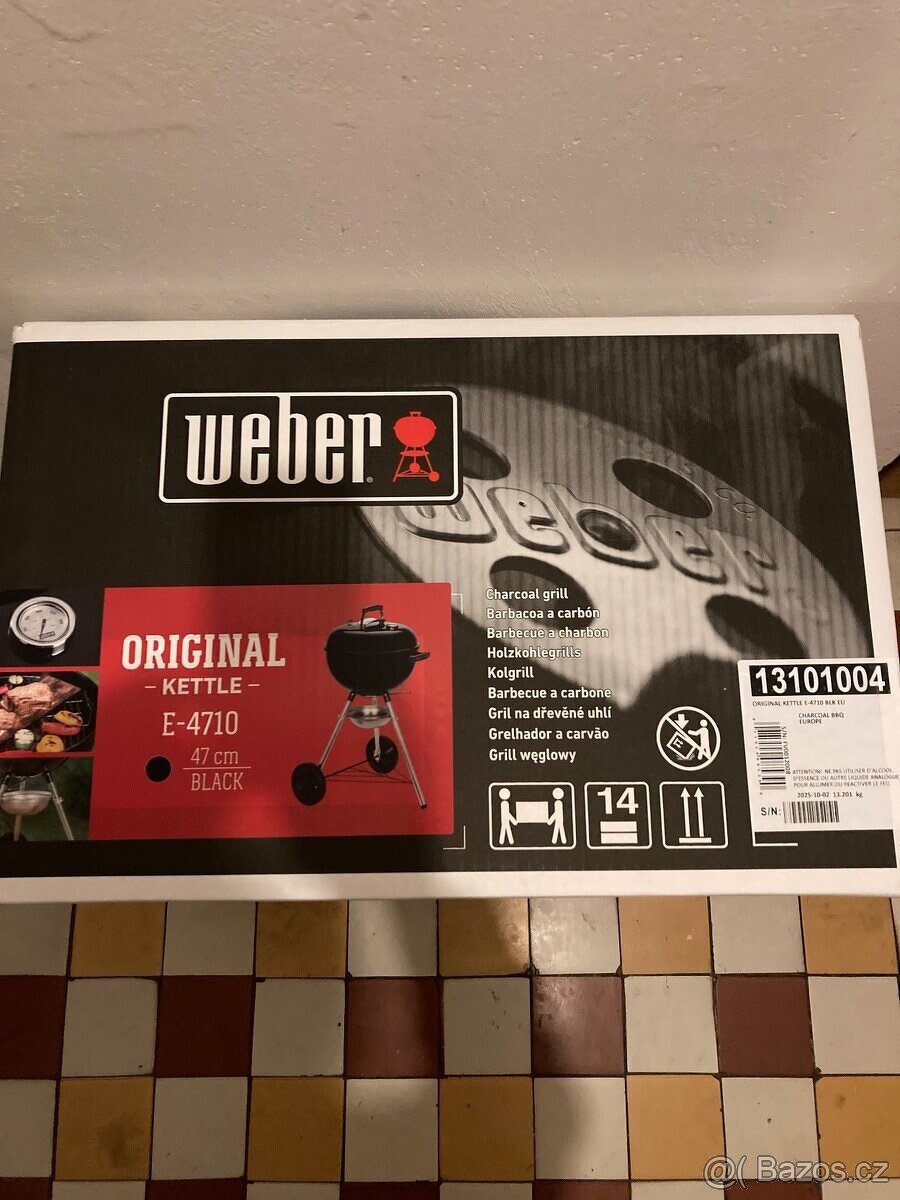 Nový gril Weber Original Kettle 47 cm - nový, zabaleny - 2