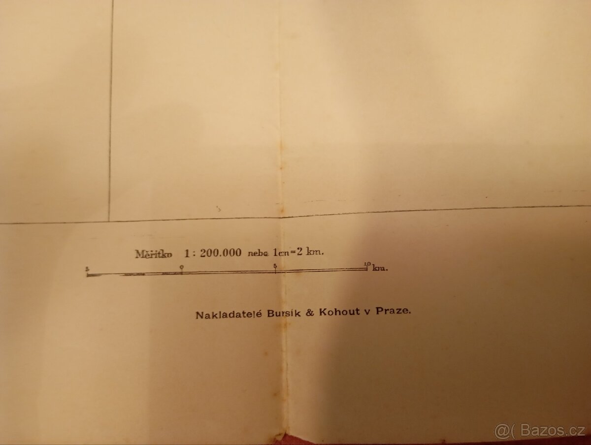 Stará mapa Morava - 2