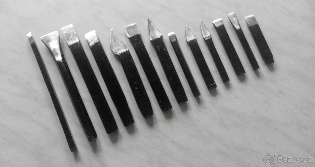 Sada zámečnických sekáčů - 2