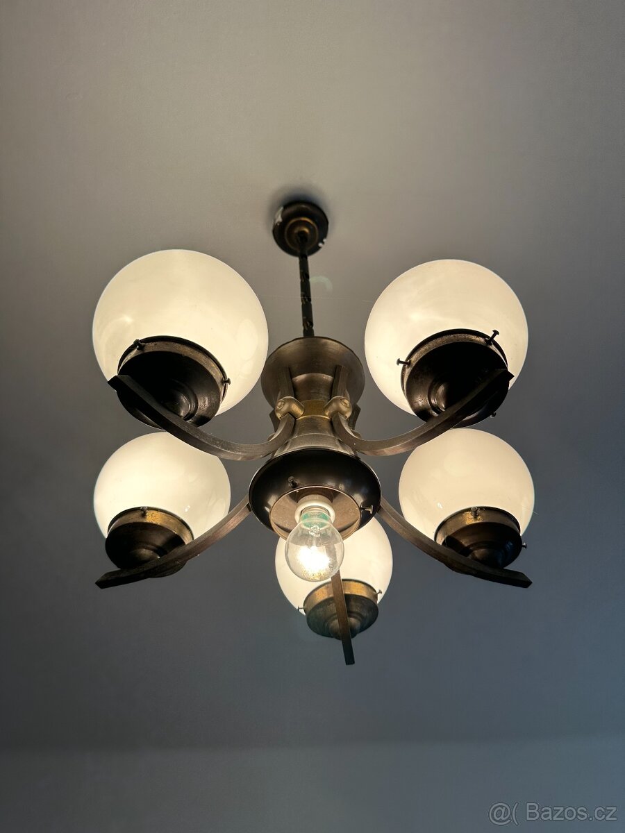 Starožitný holandský lustr - 2