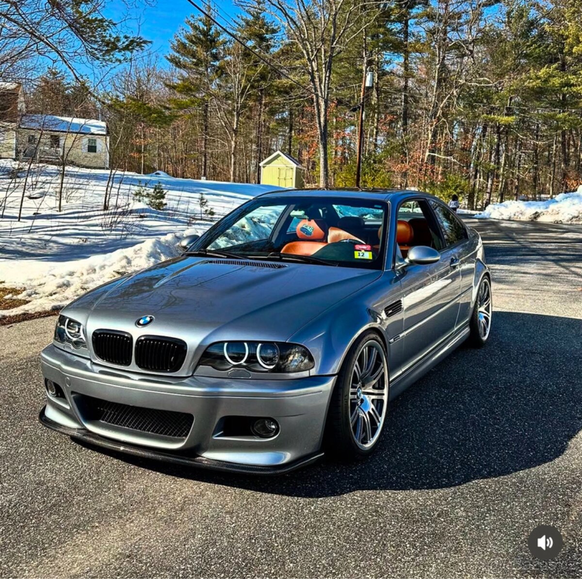 Lipo spoiler pod nárazník na BMW E46 M3 - 2