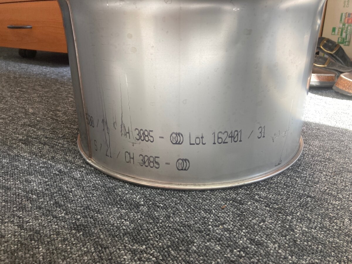 Nerezový sud 25 litrů - průměr 27 cm, výška 52 cm - 2