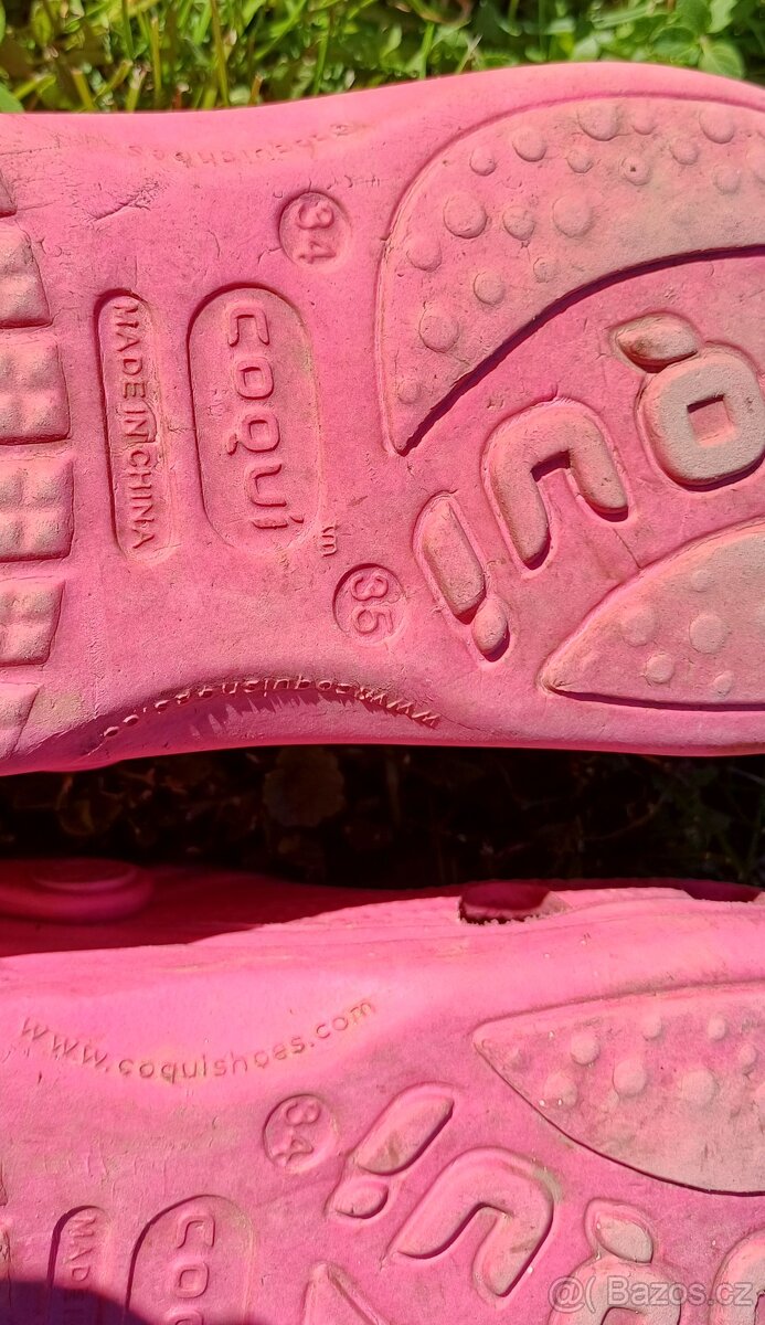 Dětské gumáky a nazouváky - 2