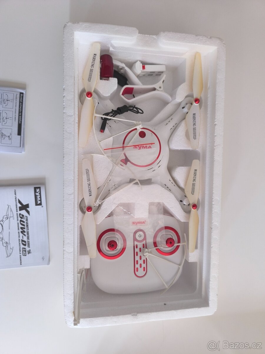 Dron Syma X5UW-D, bílá - 2