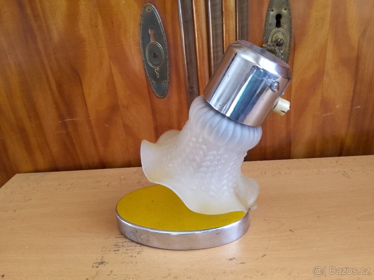 STARÁ STOLNÍ LAMPIČKA BEZ PŘÍVODNÍ ŠNŮRY - 2