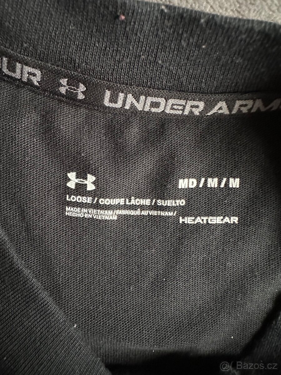 Under Armour triko černé vel. M - 2