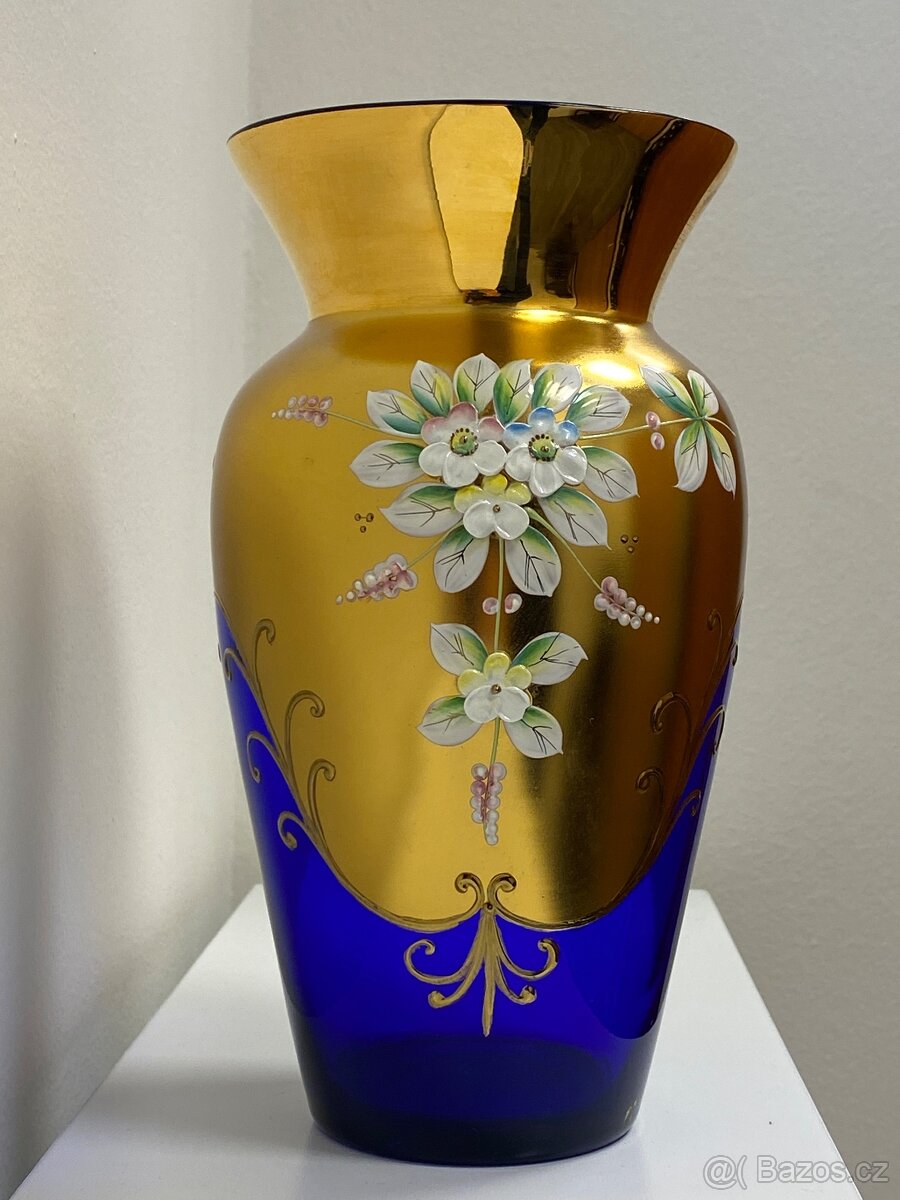 váza novoborské sklo - 2