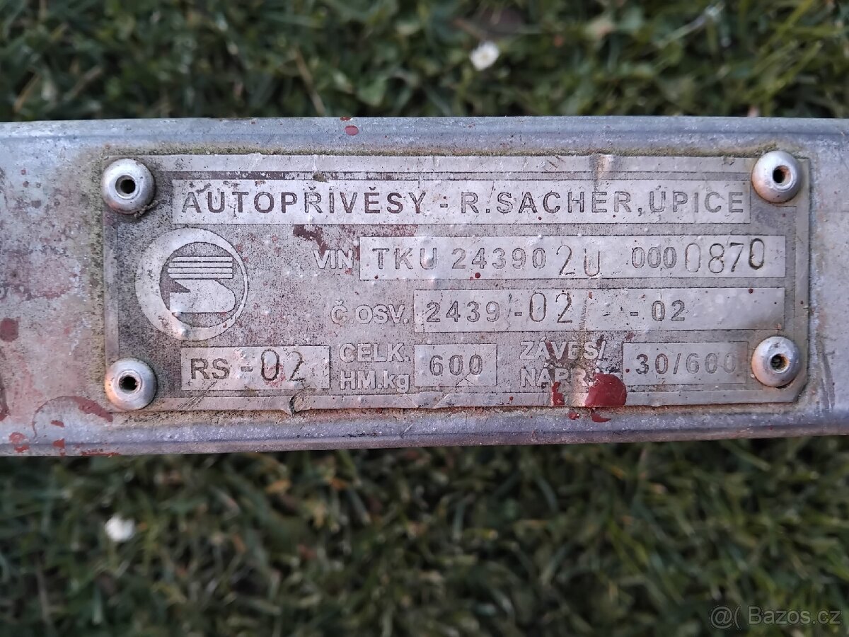 Privesny vozik bez SPZ - 2