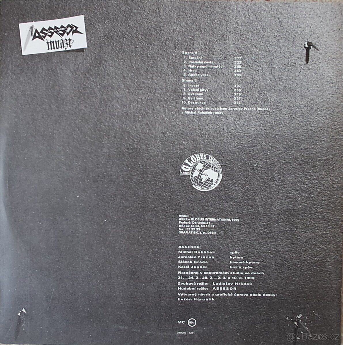 Assesor-Invaze 1990 LP - 2