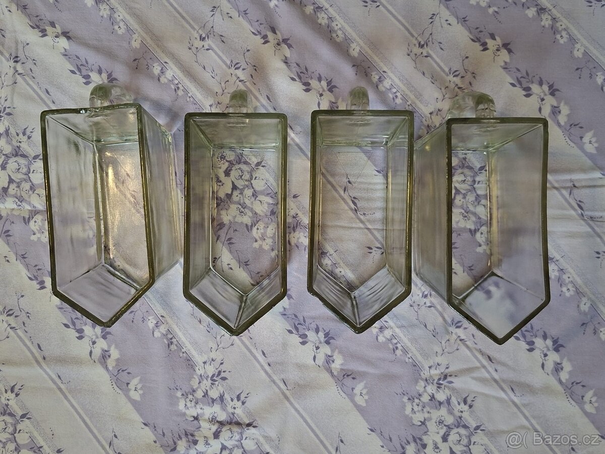 Dóza zásobnice skleněná na potraviny RETRO - 2