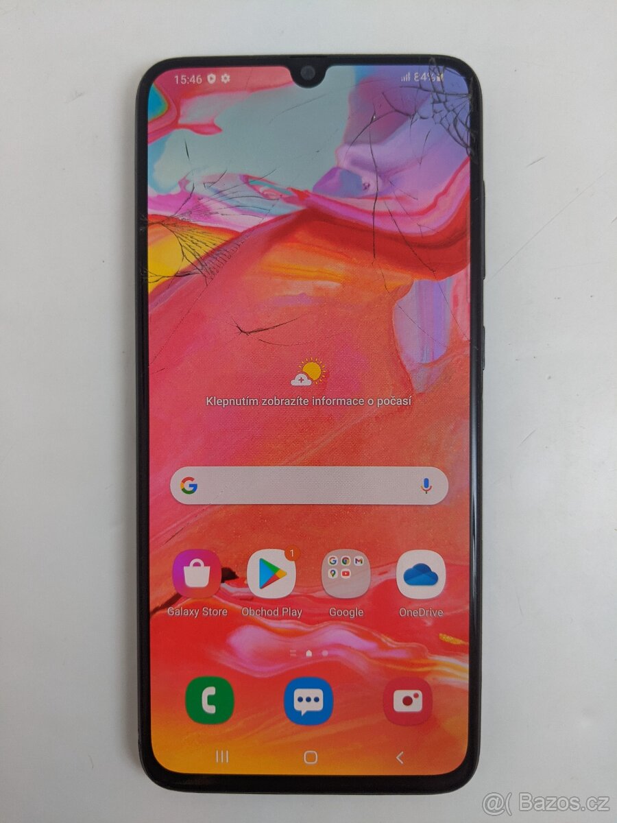 Samsung Galaxy A70 6/128 Black. Záruka 6 měsíců. - 2