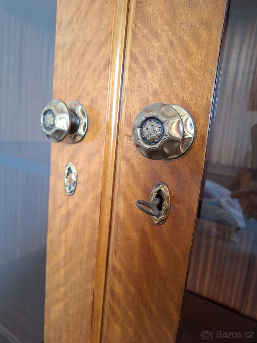 Art Deco - skříň, vitrína či knihovna - 2