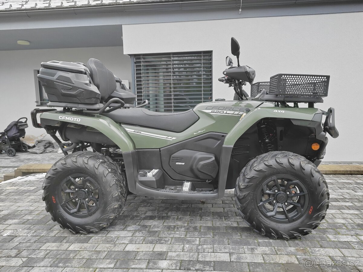 cfmoto x520 gladiátor bílá spz - 2