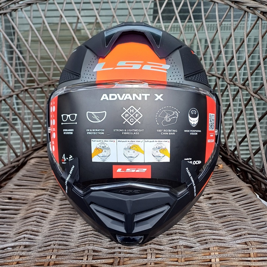 Silniční překlápěcí přilba LS2 Advant X Oblivion - 2