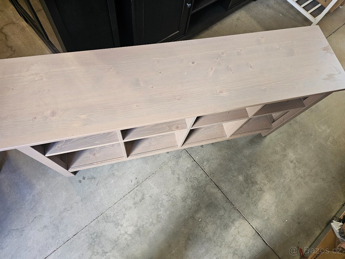 IKEA HEMNES REGÁL- TV STOLEK - KNIHOVNA - 2