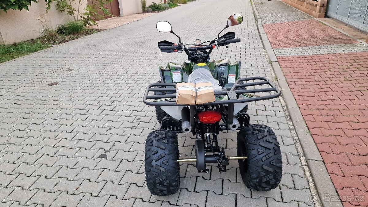 Dětská čtyřtaktní čtyřkolka ATV Warrior DELUX 125ccm, 3 rych - 2