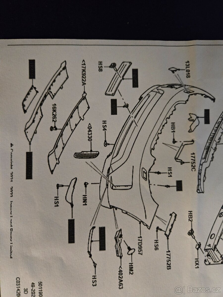 Přední nárazník Discovery 5-od 2022 - 2