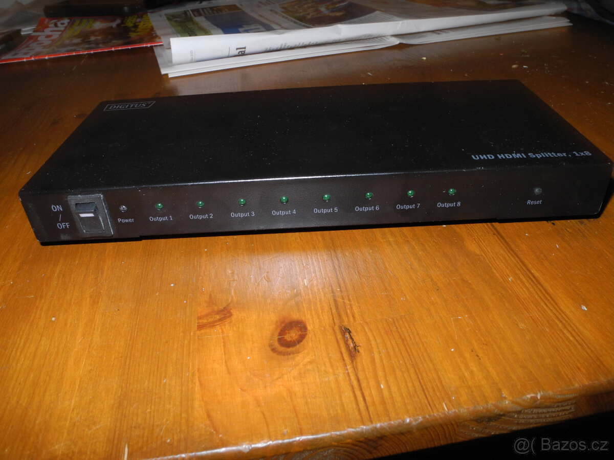 rozbočovač HDMI 8 výstupů - 2