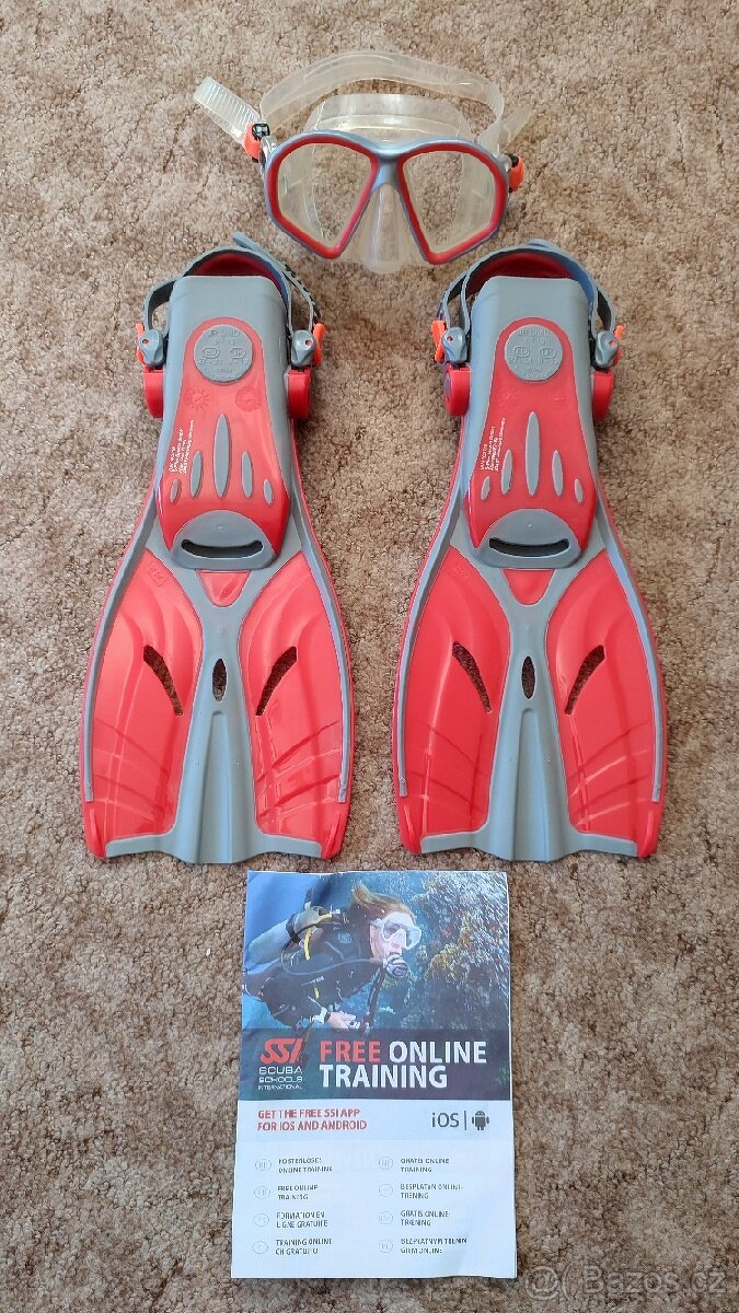 Dětská souprava na potápění. - 2