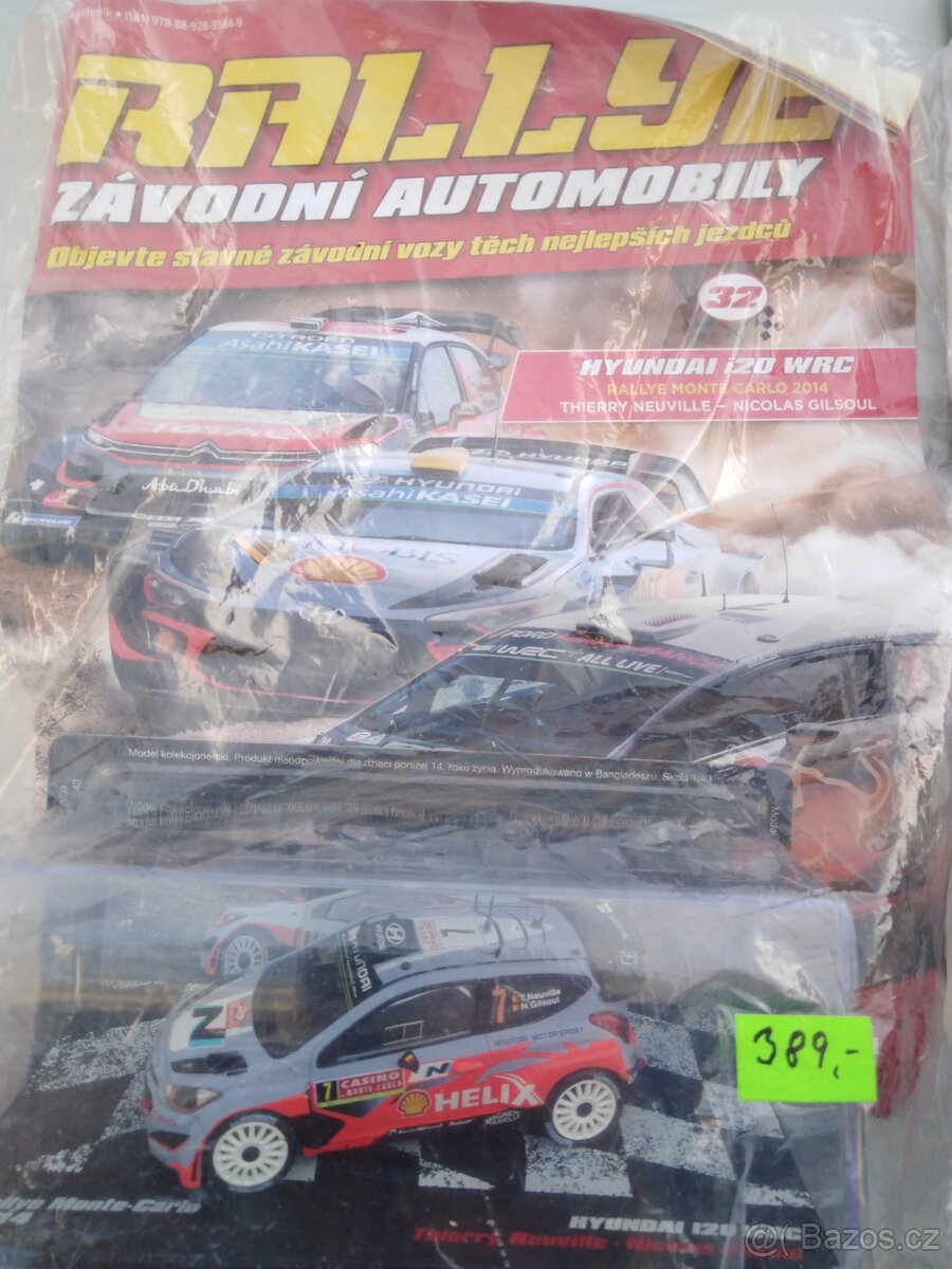 DeAGOSTINI modely autíček závodní - 2