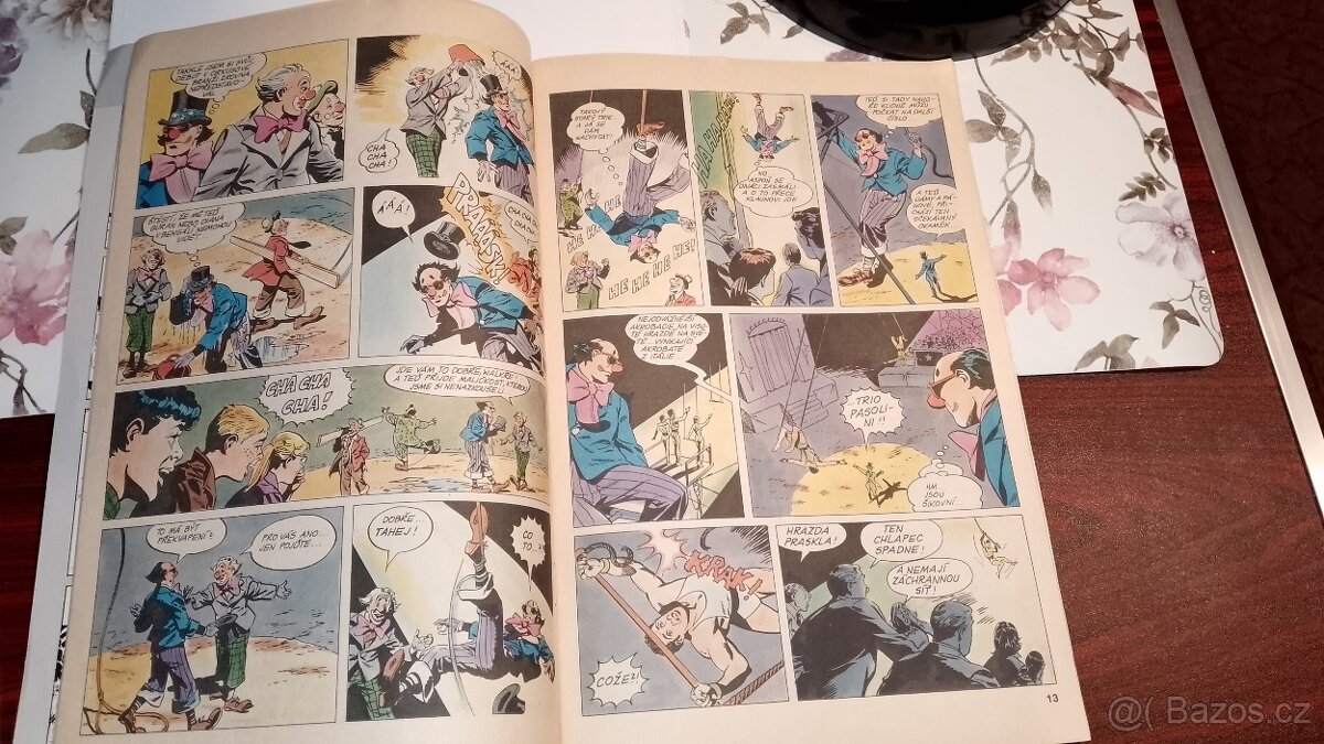 Fantom komiksy 4/1992 1kus 100kč,č5 250kc - 2