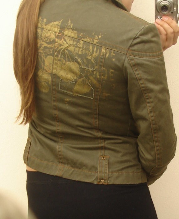 dámská jarní bundička v.38-40 - 2