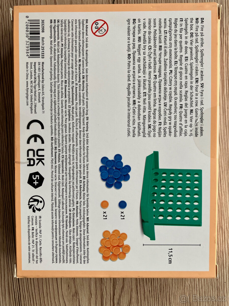 plastová hra anglicky /francouzsky - 2