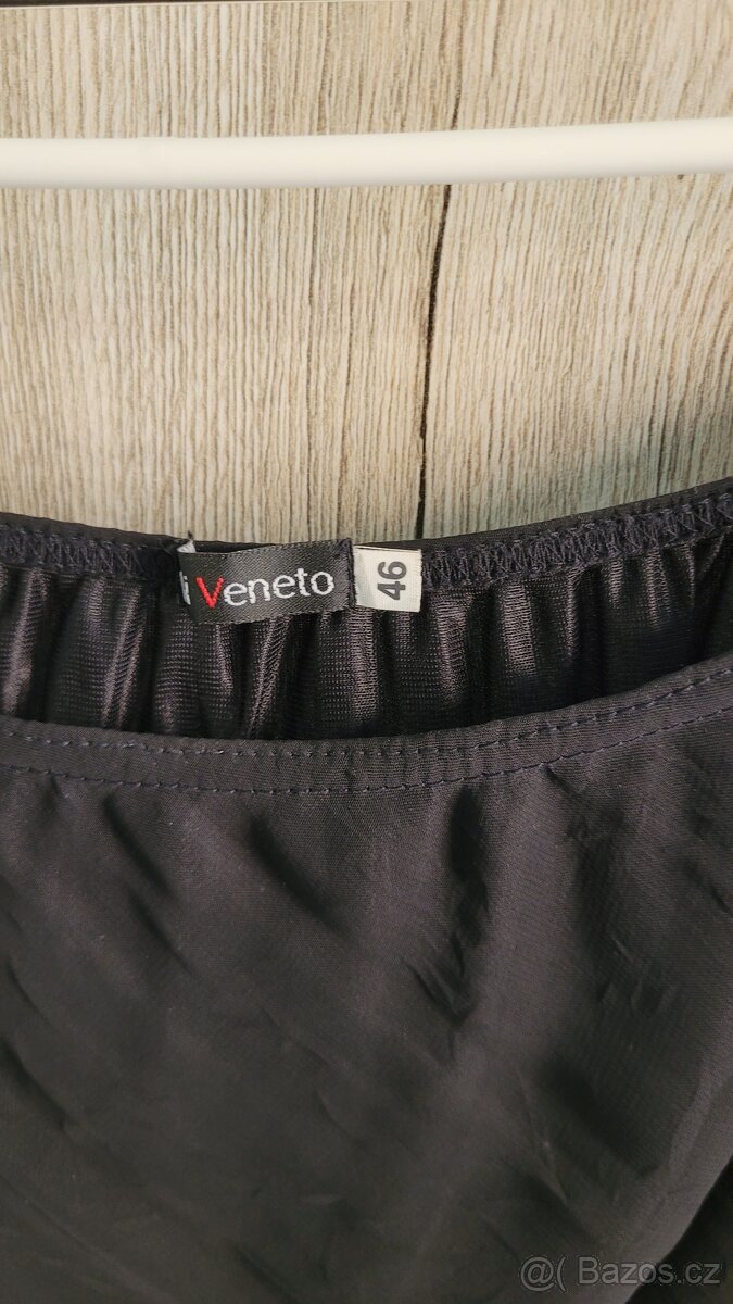 Černá elegantní sukně, vel. 46 - 2