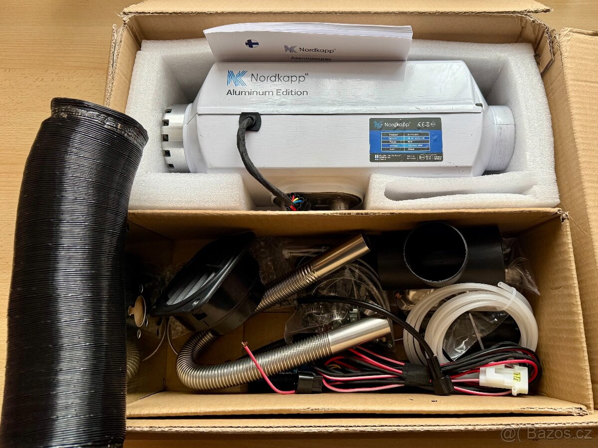 Horkovzdušné naftové topení Nordkapp AIR 5 kW Bluetooth - 2