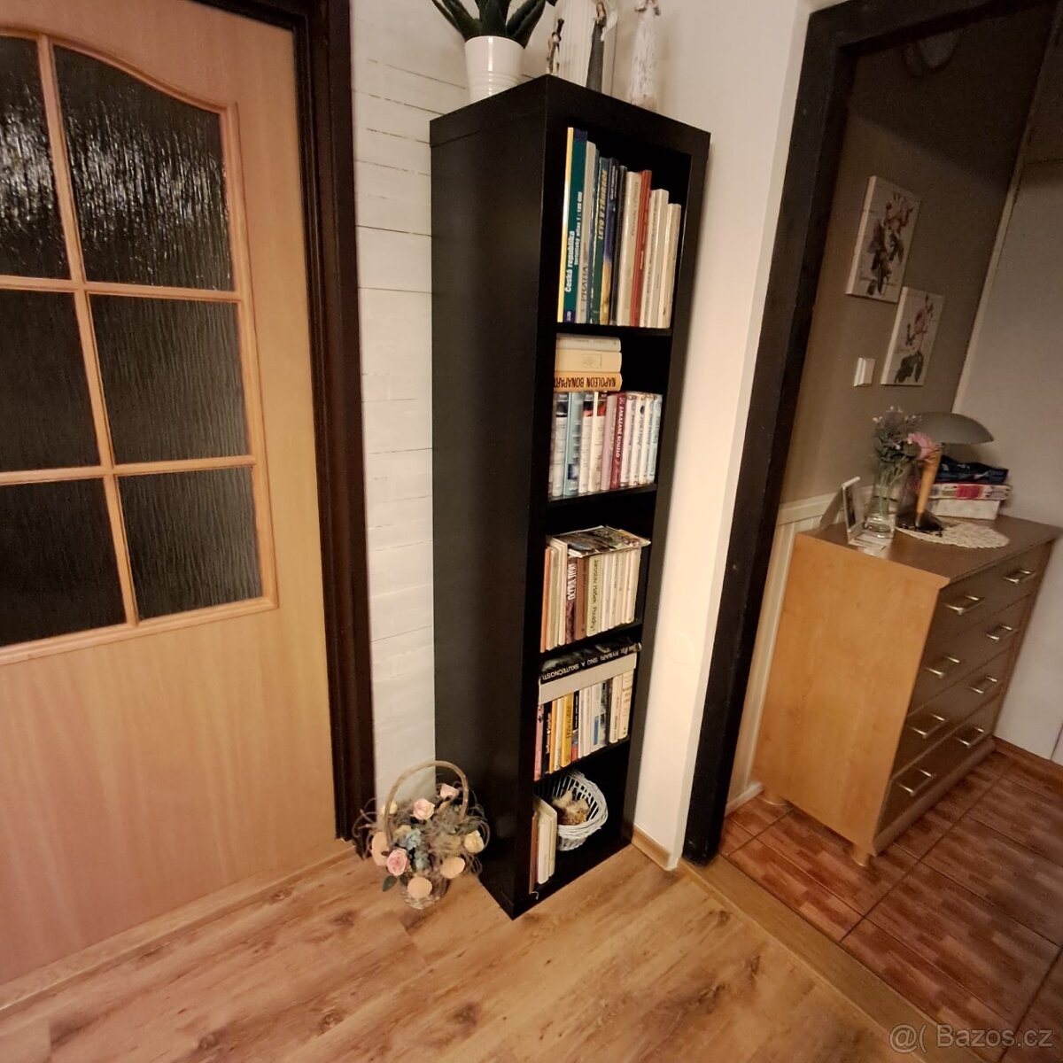 Ikea - nabytek Hemnes - cerno hnedy-set - 2