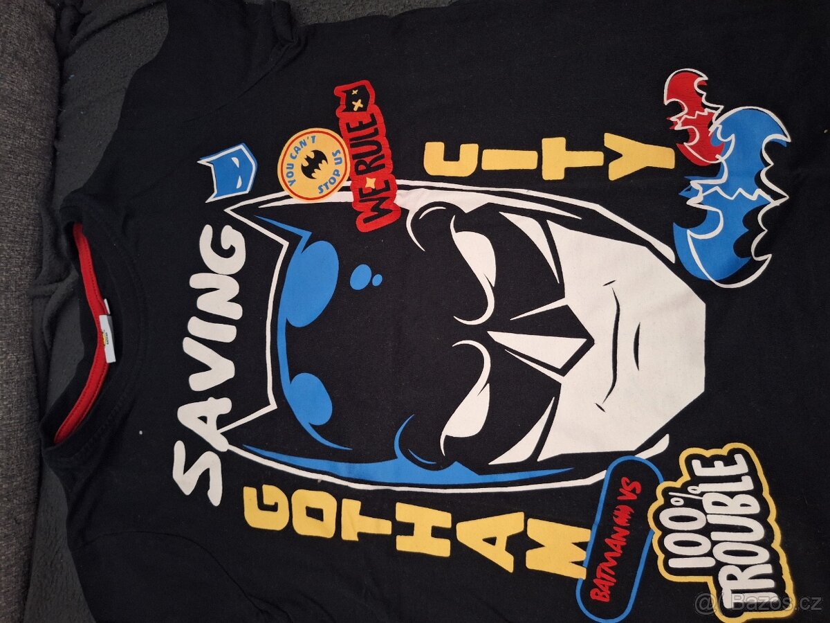 chlapecké tričko značky Batman, vel. 128cm(7-8let) - 2