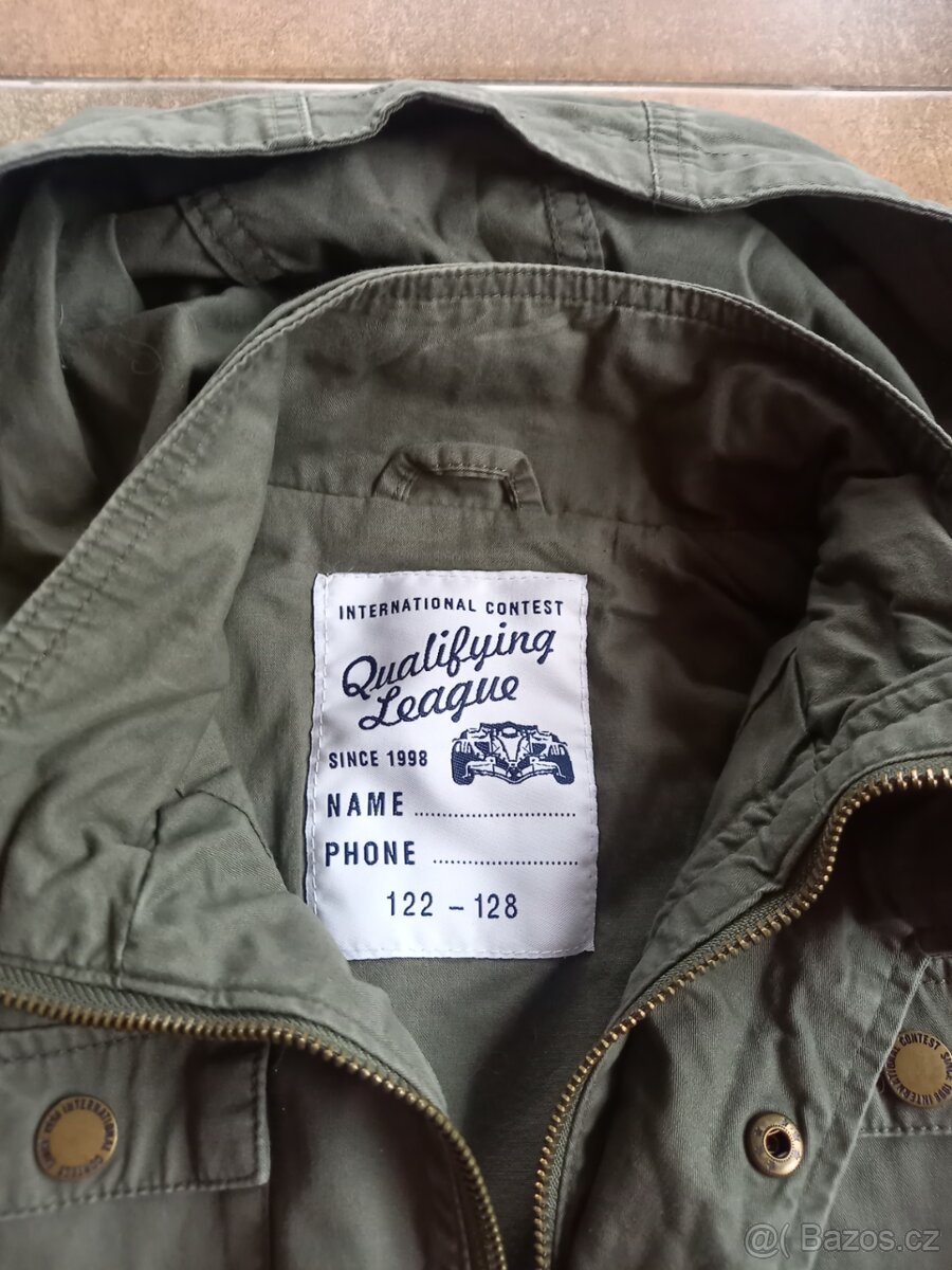 Bunda jaro/podzim 122/128 - 2