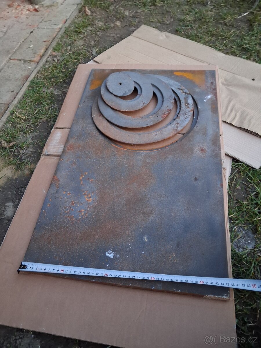 litinová plotna - 2