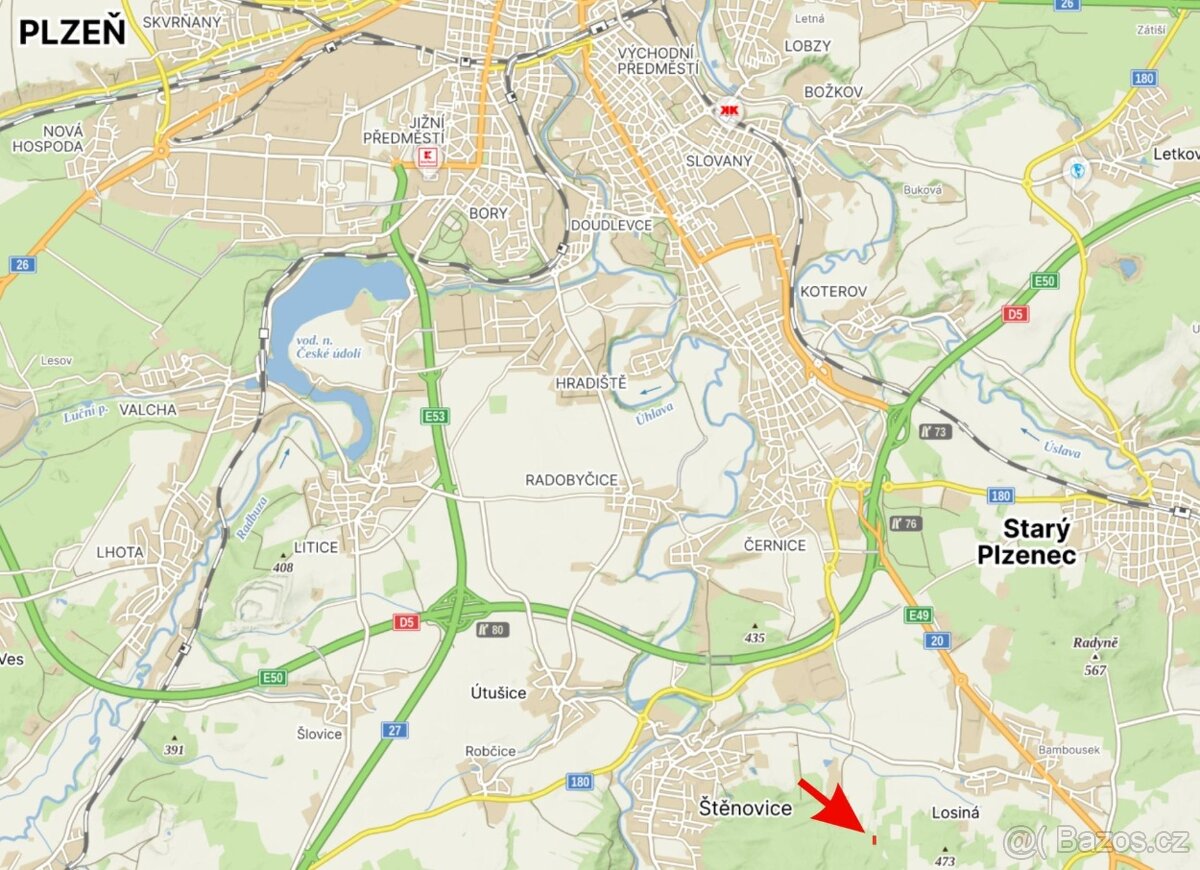 Les Losiná, okres Plzeň-jih - 2