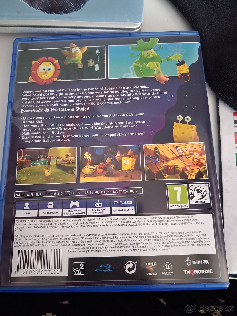 Hra na PS4 Spongebob - 2