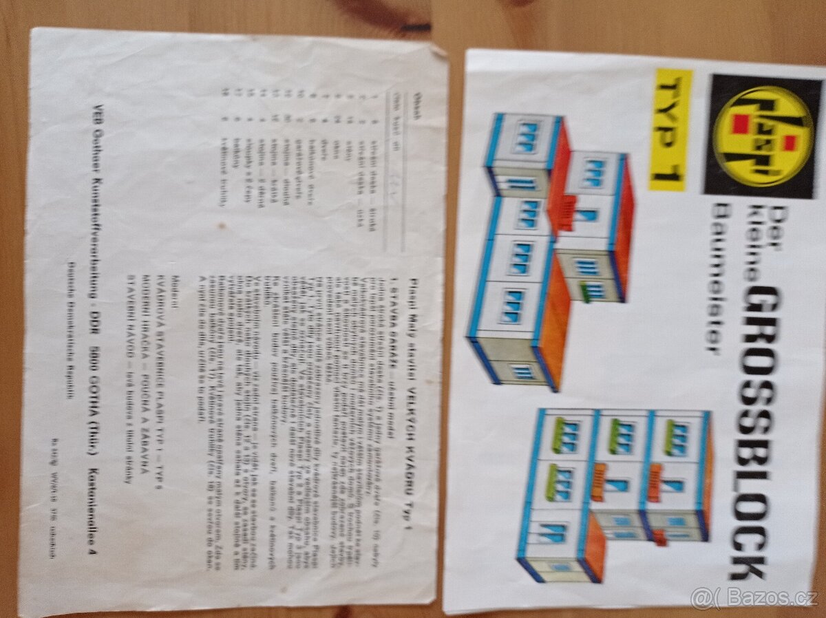 Grossblock typ 1 a Grossblock typ 2 KOMPLETNÍ - - 2