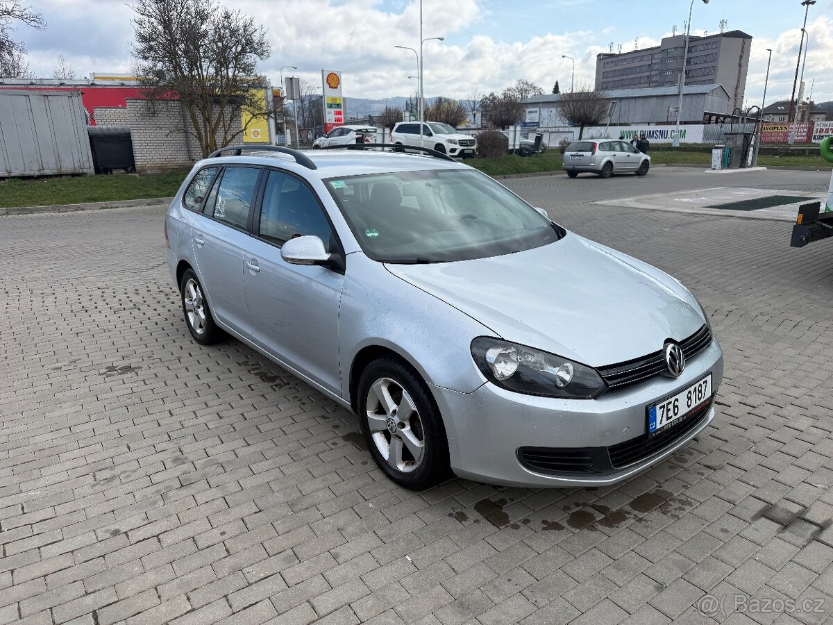 VW Golf 6 1,6TDi 77kW, kombi, NOVÁ STK - 2