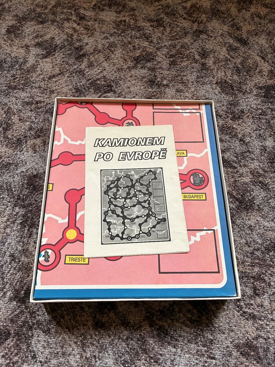 Hra Kamionem po Evropě - 2