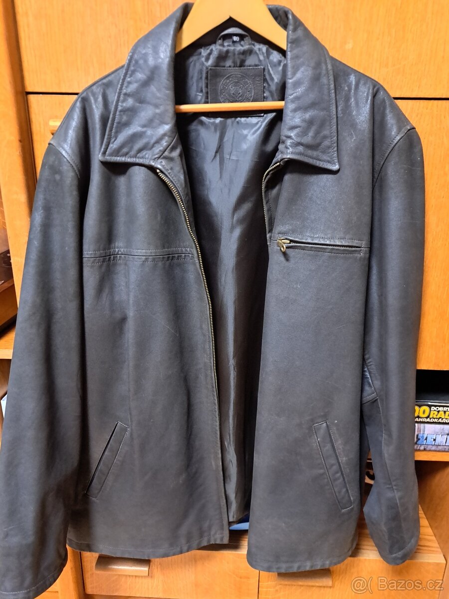 Pánská kožená bunda Kara vel. 60 - 2