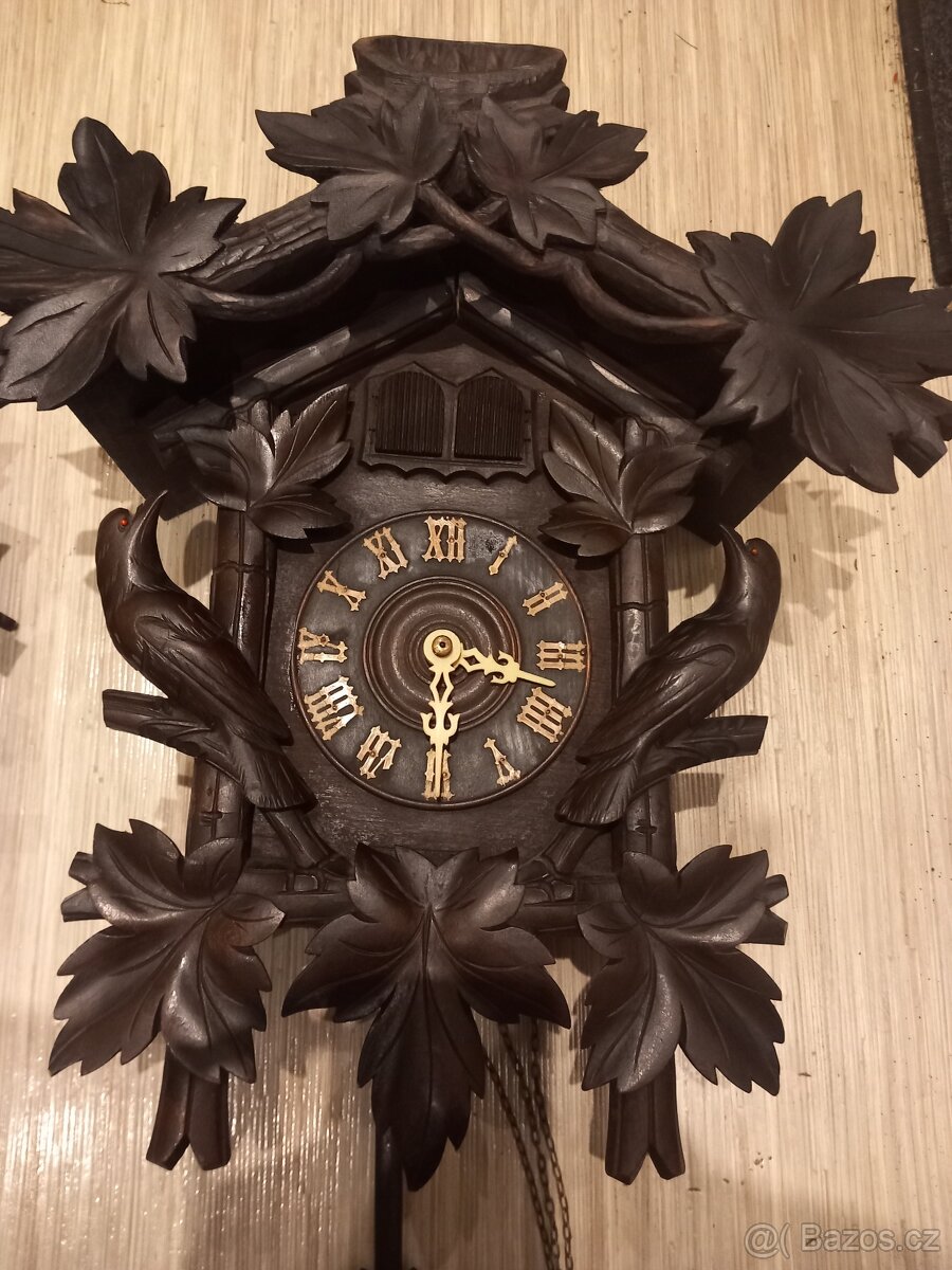 Starozitne hodiny kukačky - 2