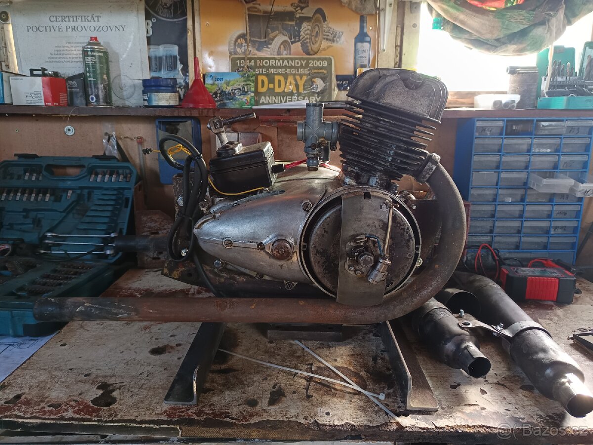 Motor dkw 250 nz - 2