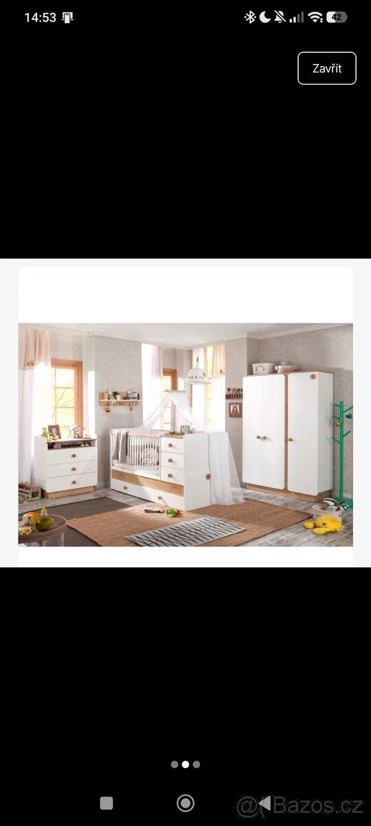 Rostoucí postýlka, Čilek - 2