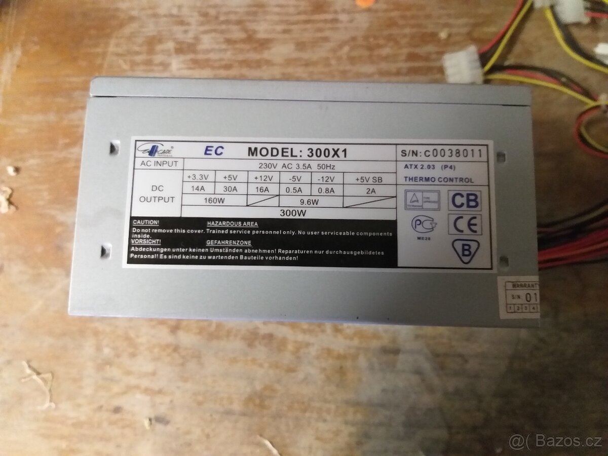 Zdroj model 300X1 - 2