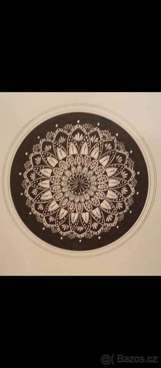 Mandala - ručně malovaná (i na přání) - 2