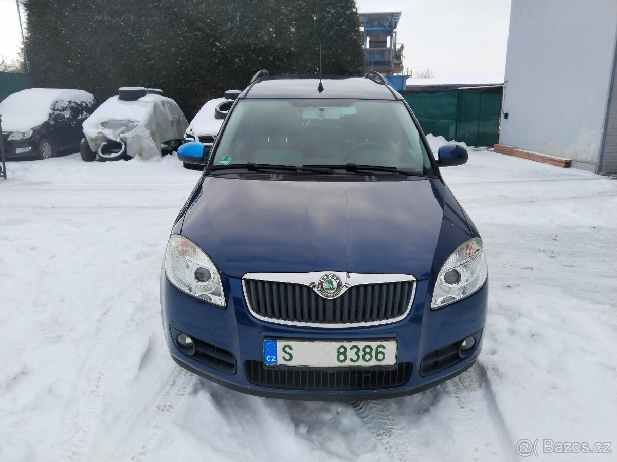 Škoda Roomster 1,2htp,klima,serviska, - 2