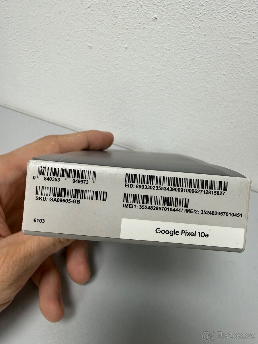 Google Pixel 10A 256GB Obsidian - 2